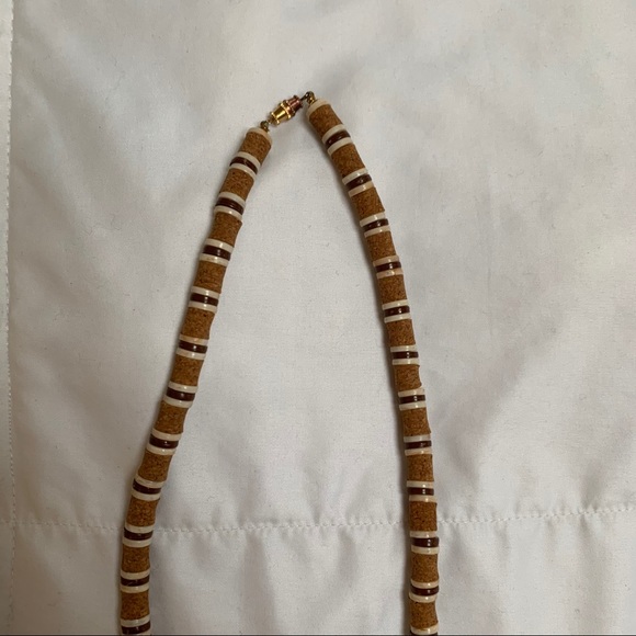 MFA beaded gold boho necklace - Picture 5 of 5